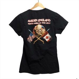 Retro 2012 Iron Maiden Concert tshirt- Maiden England North American Tour